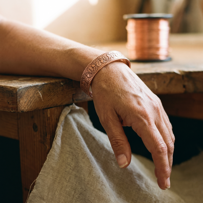 Nora's Timber Copper Bracelet