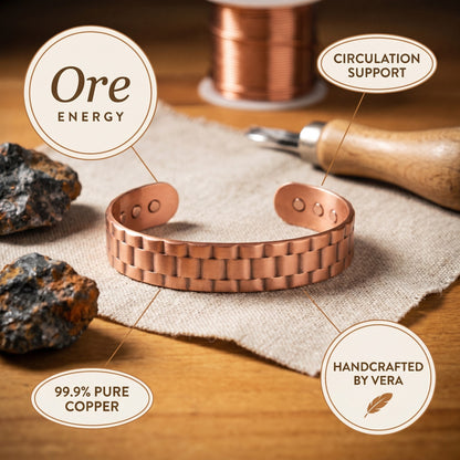 Nora's Ore Men's Copper Bracelet