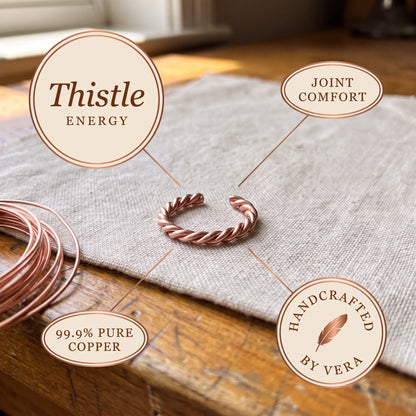 Nora's Copper Tensor Ring