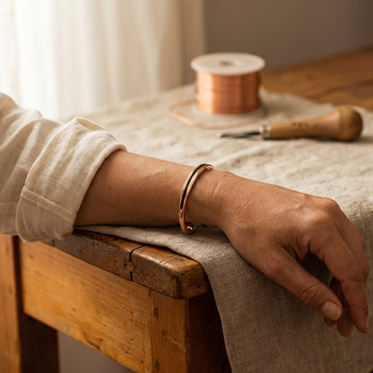 Nora's Vein Copper Bracelet