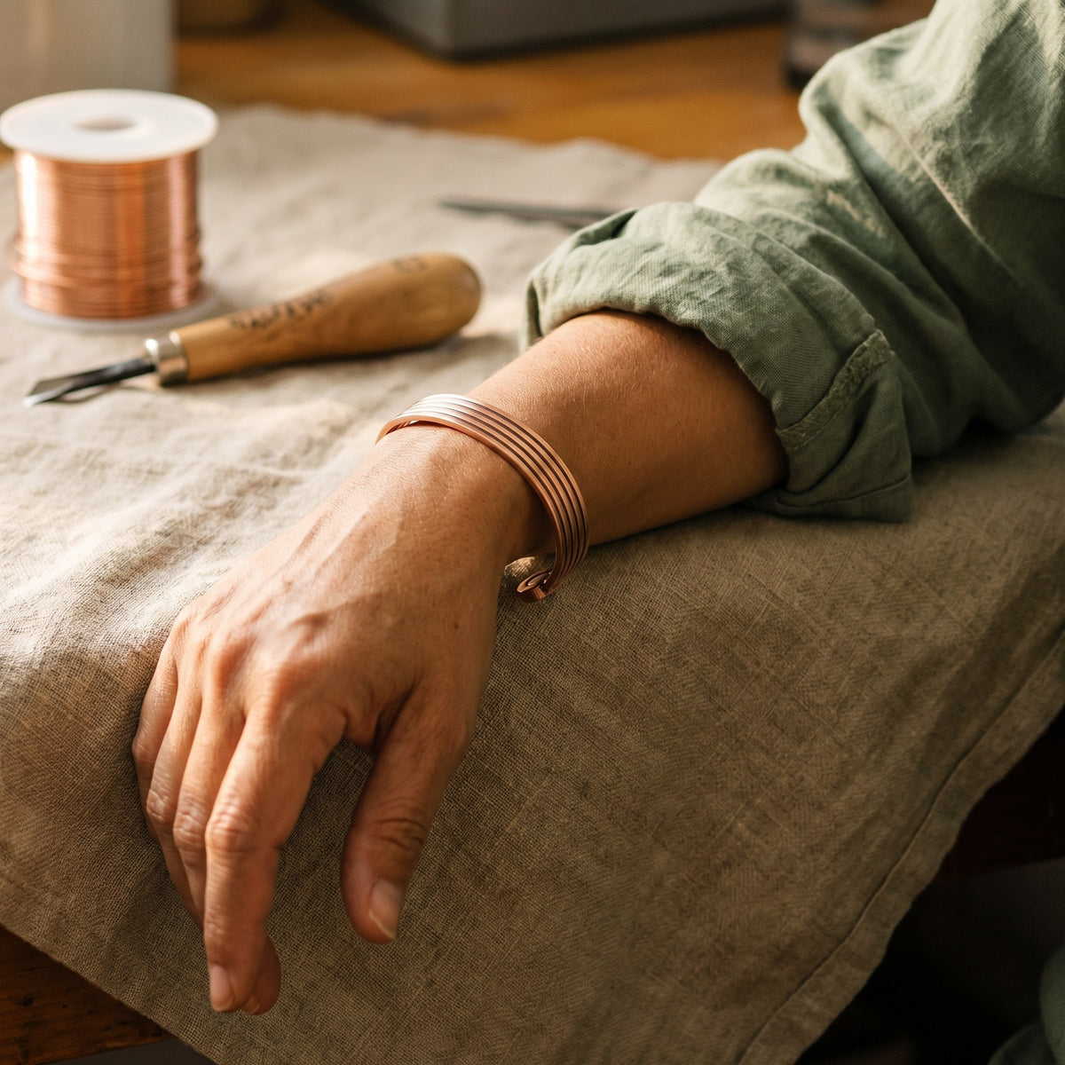 Nora's Ridge Copper Bracelet