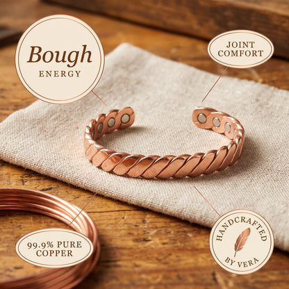 Nora's Bough Copper Bracelet