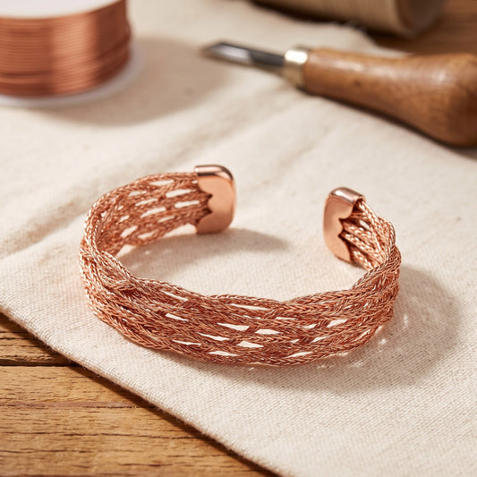 Nora's Elk Copper Bracelet