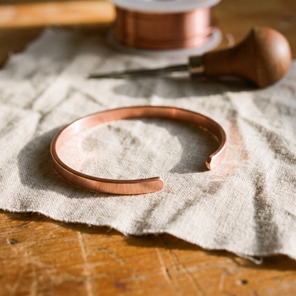 Nora's River Copper Bracelet