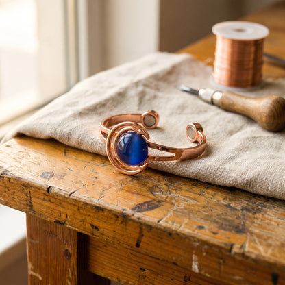 Nora's Sphere Copper Bracelet