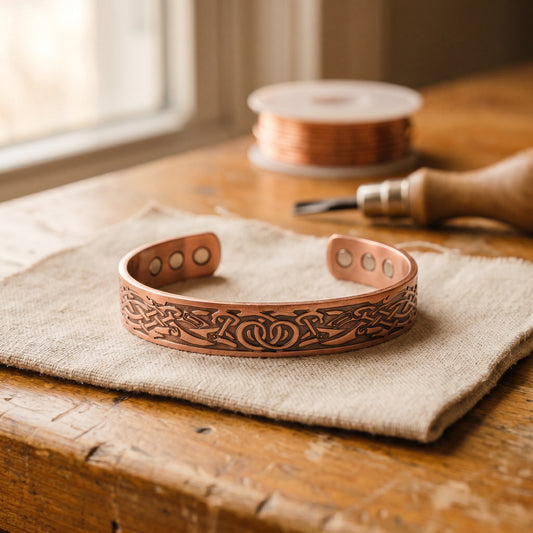 Nora's Flow Copper Bracelet
