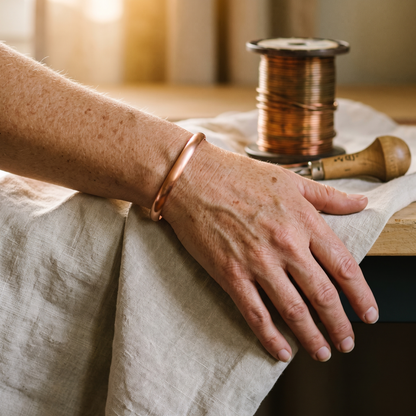 Nora's Flow Copper Bracelet
