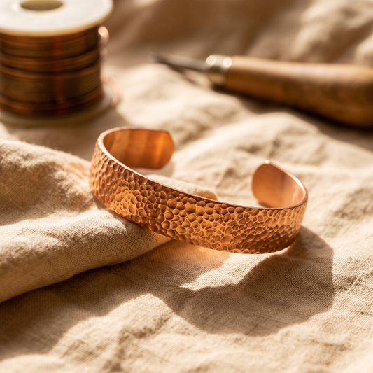 Nora's Moon Copper Bracelet