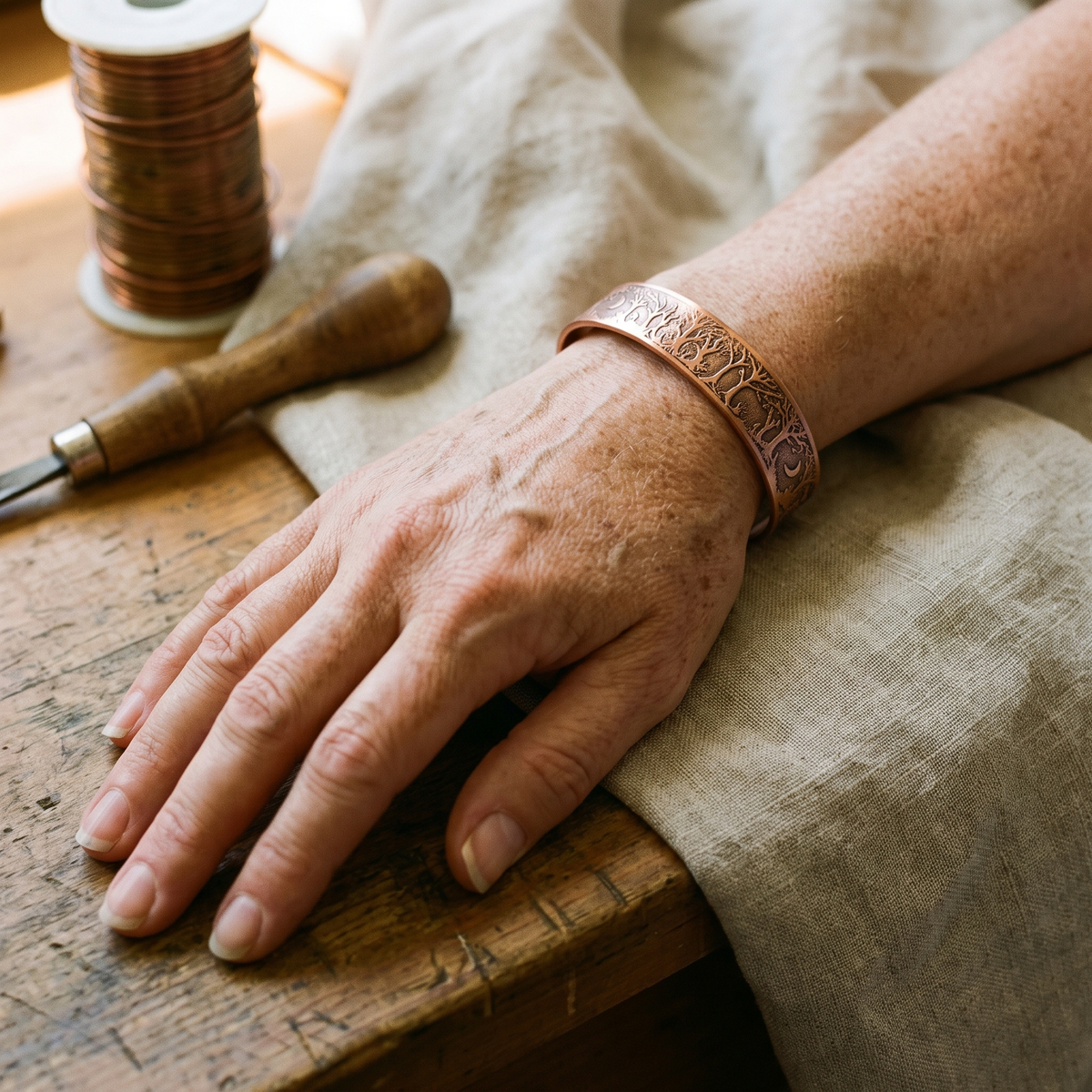 Nora's Grove Copper Bracelet