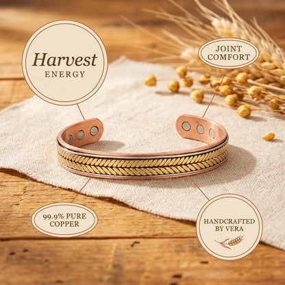 Nora's Harvest Copper Bracelet