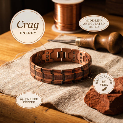 Nora's Crag Copper Bracelet
