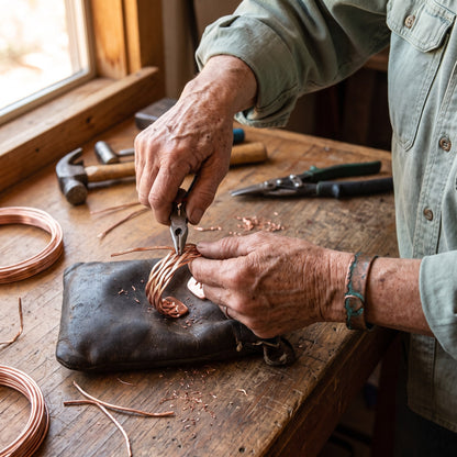 Nora's Wisp Copper Bracelet