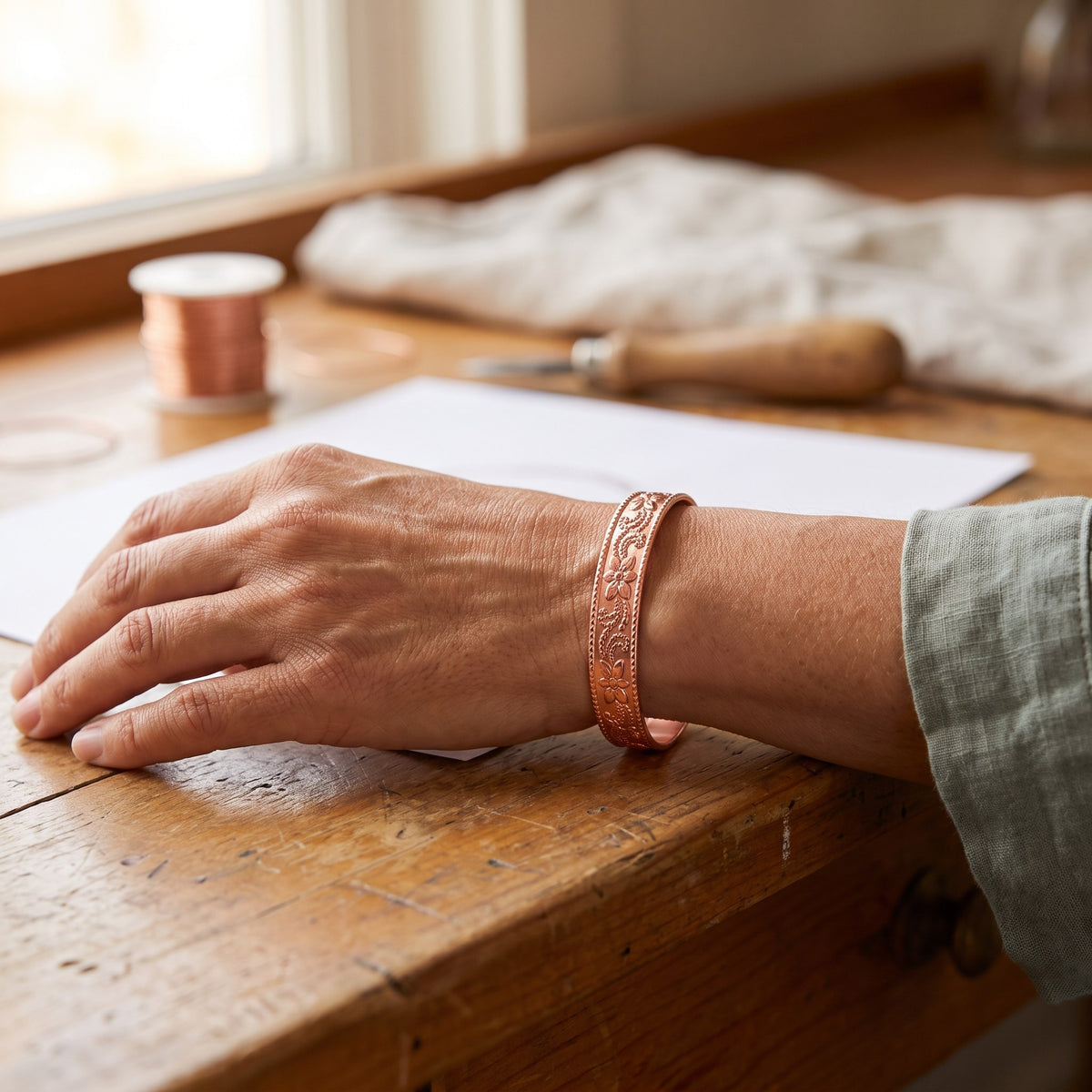 Nora's Moor Copper Bracelet