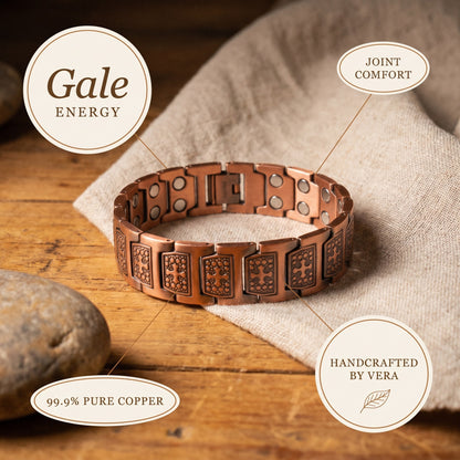 Nora's Gale Men's Copper Bracelet