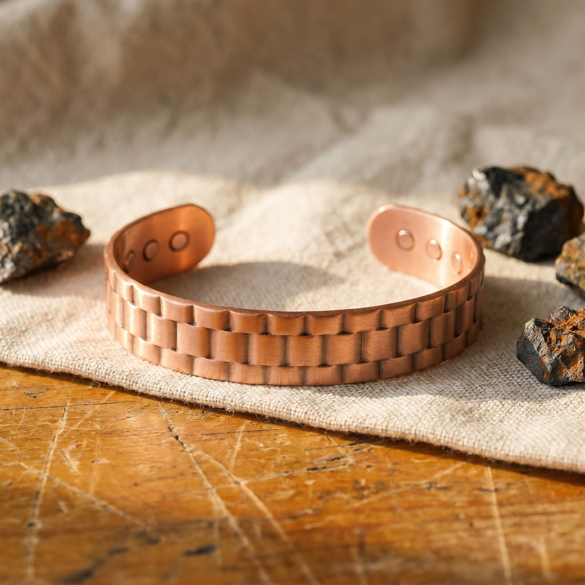 Nora's Ore Men's Copper Bracelet