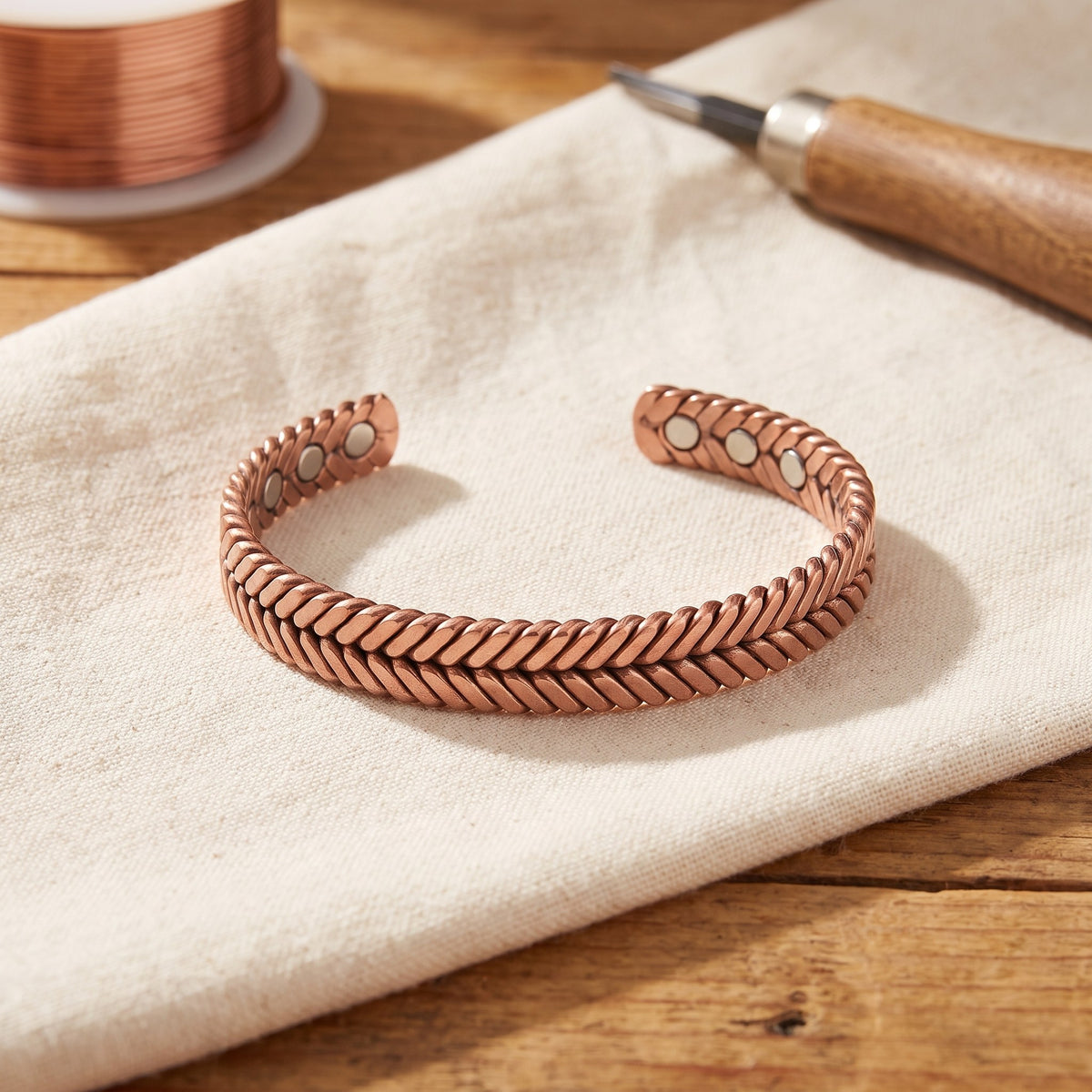 Nora's Furze Copper Bracelet