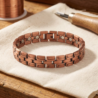 Nora's Gorse Men's Copper Bracelet