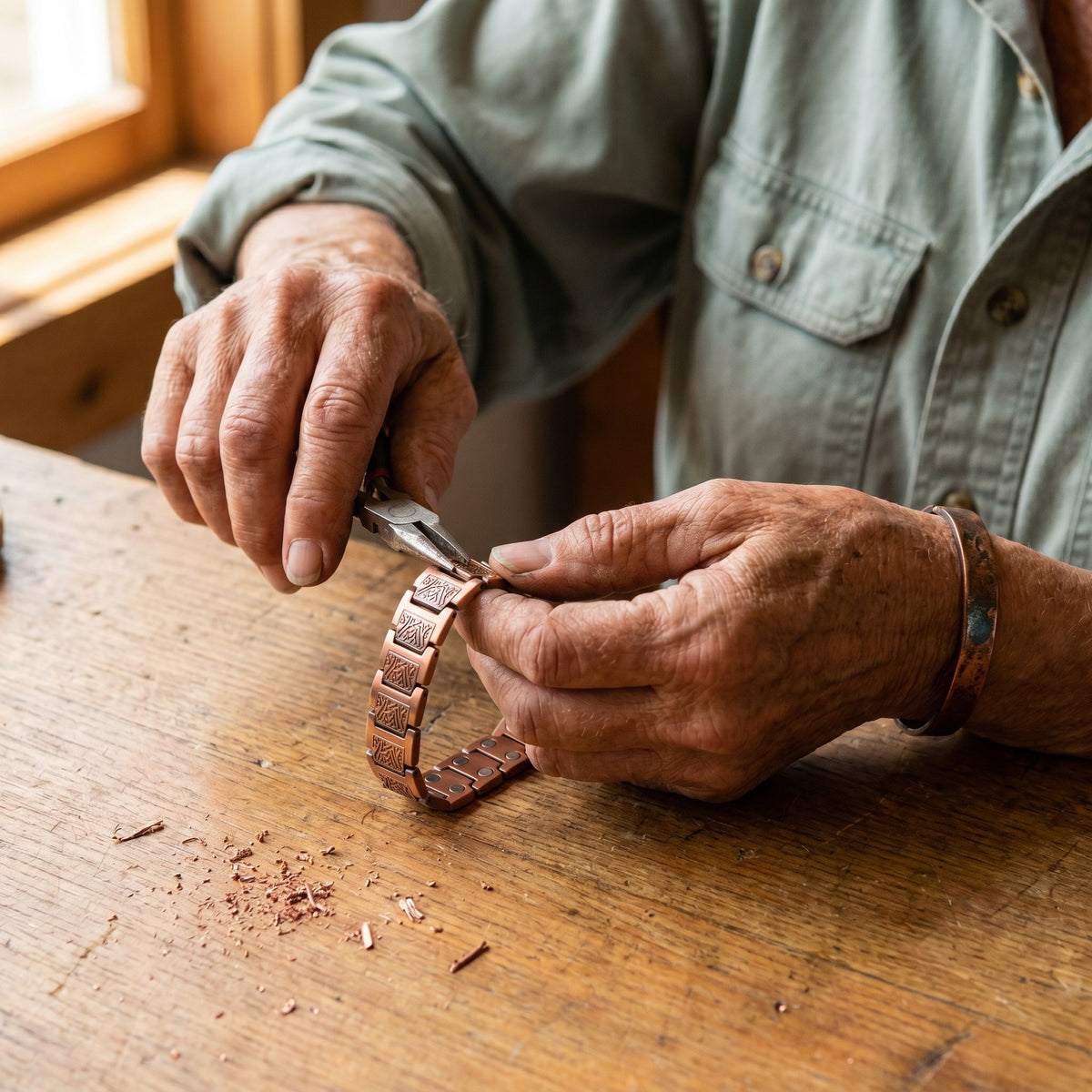 Nora's Glen Men's Copper Bracelet