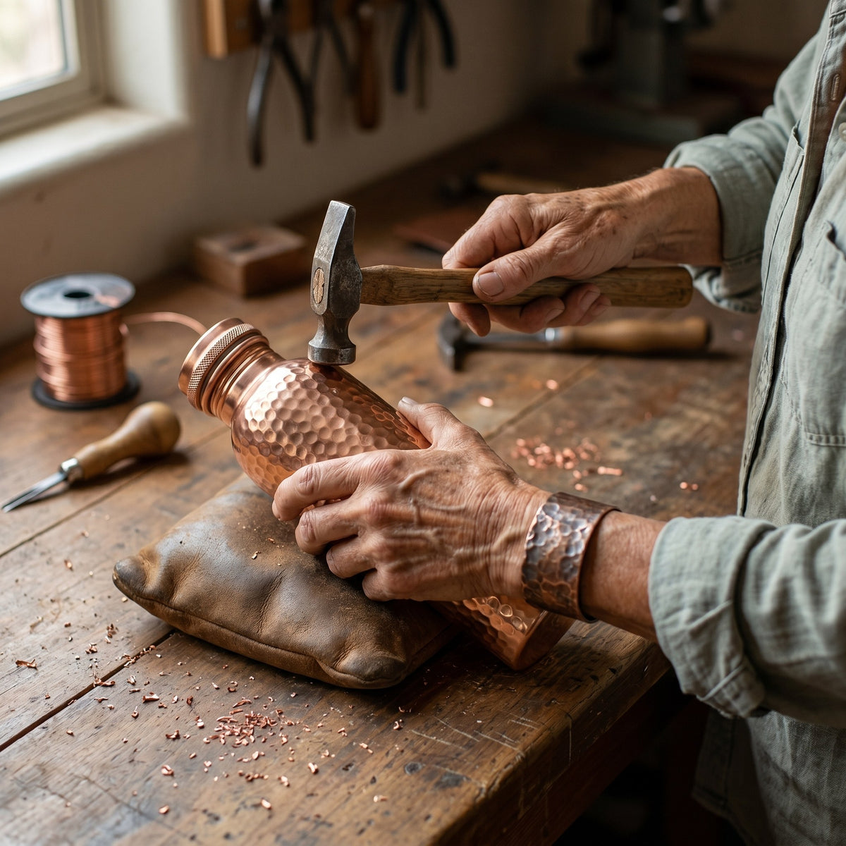 Nora's Pure Copper Water Bottle