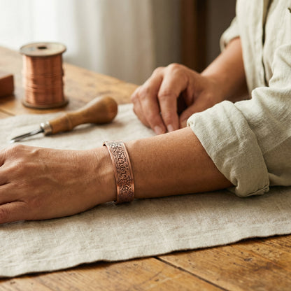 Nora's Drift Copper Bracelet