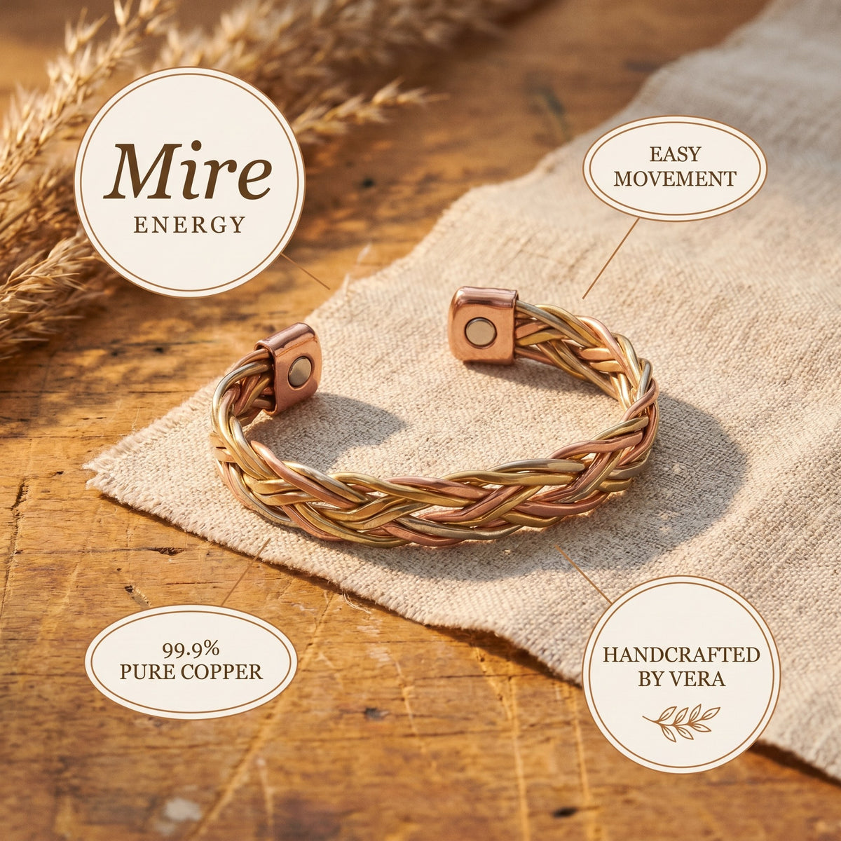 Nora's Mire Copper Bracelet