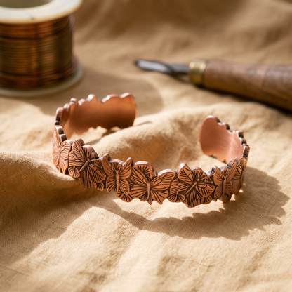 Nora's Sky Copper Bracelet