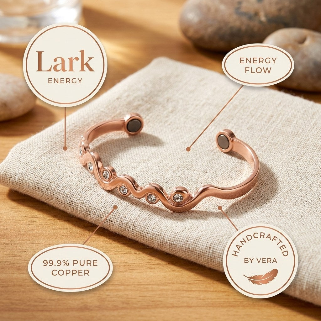 Nora's Lark Copper Bracelet