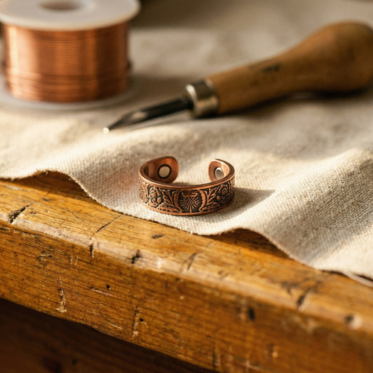 Nora's Bole Copper Ring