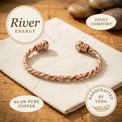Nora's River Copper Bracelet
