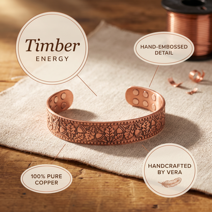 Nora's Timber Copper Bracelet