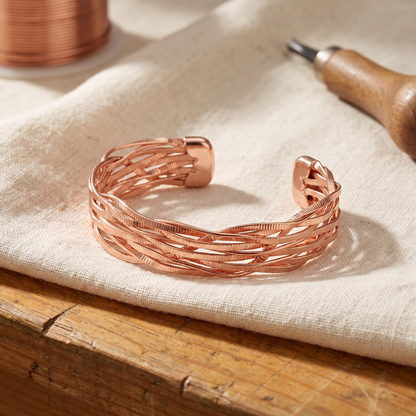 Nora's Wisp Copper Bracelet