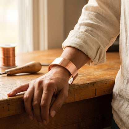 Nora's Anvil Copper Bracelet