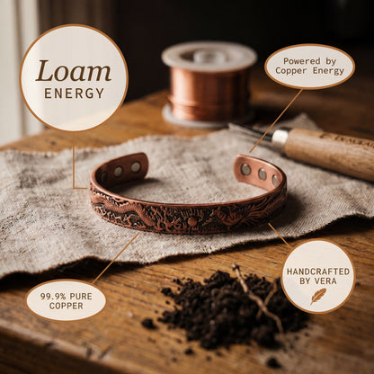 Nora's Loam Copper Bracelet