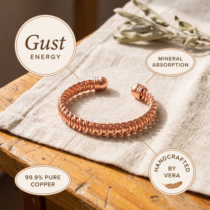 Nora's Gust Copper Bracelet