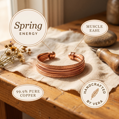 Nora's Bracken Copper Bracelet