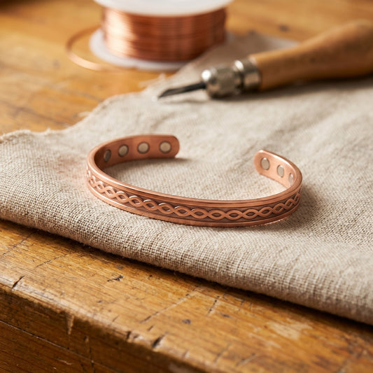 Nora's Current Copper Bracelet