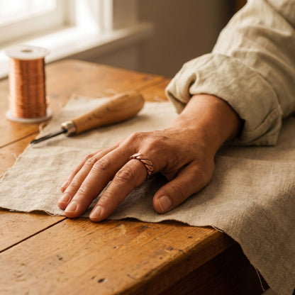 Nora's Knap Copper Ring