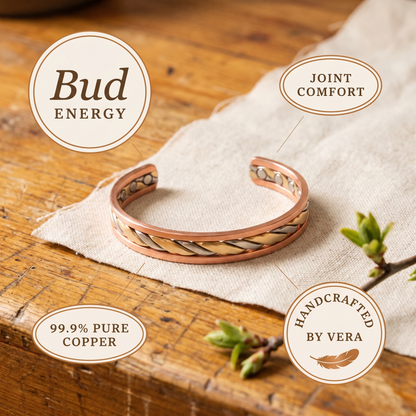 Nora's Bud Copper Bracelet