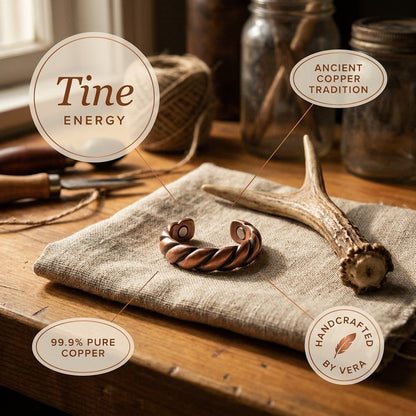 Nora's Tine Copper Ring