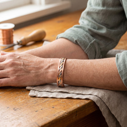 Nora's Bud Copper Bracelet