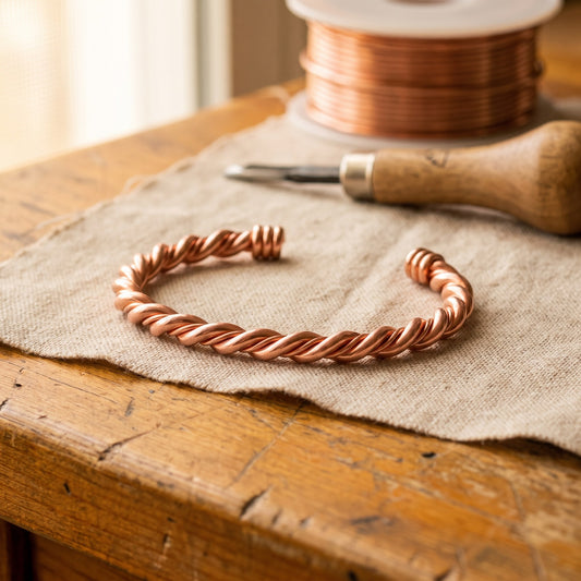 Nora's Tensor Copper Bracelet