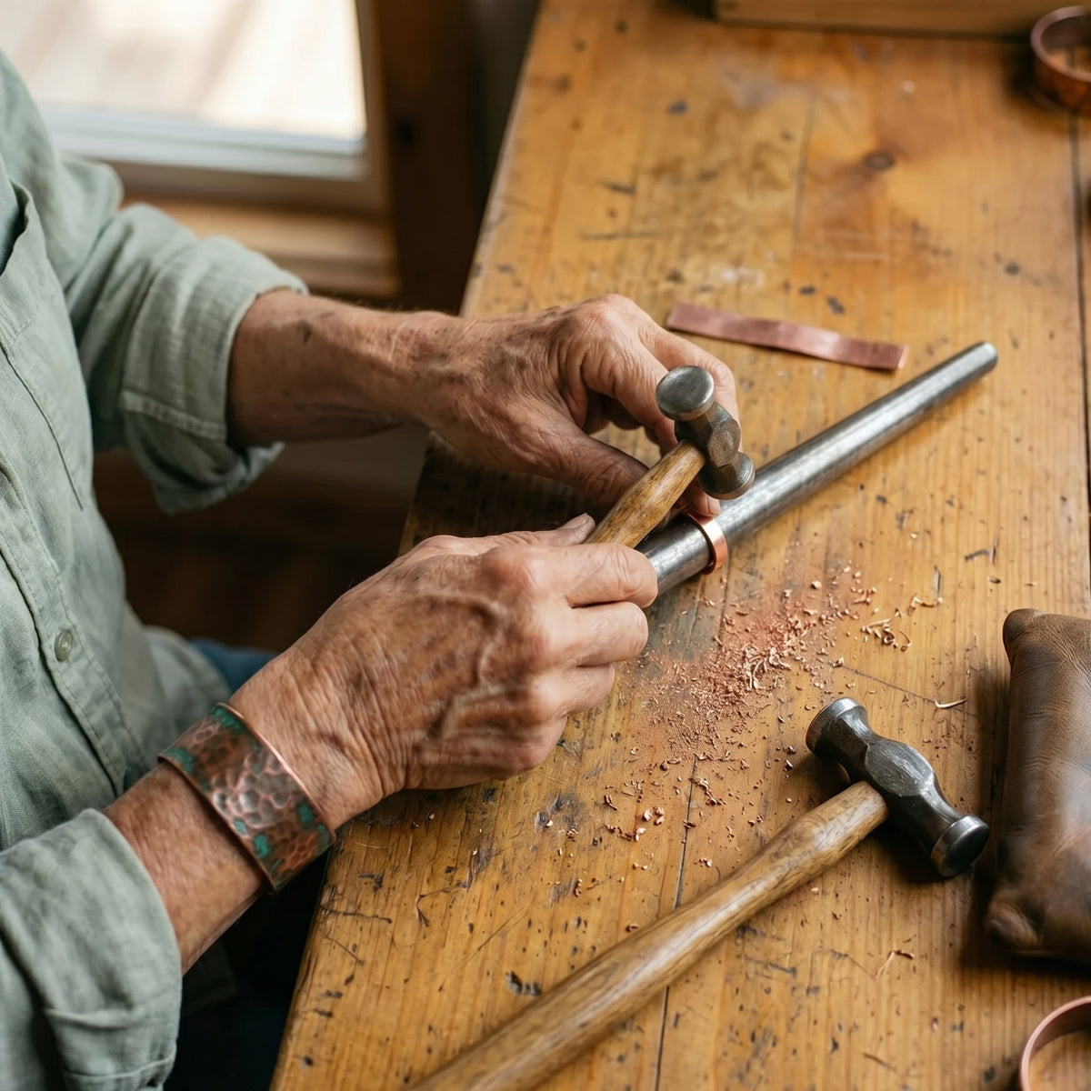 Nora's Weld Copper Ring
