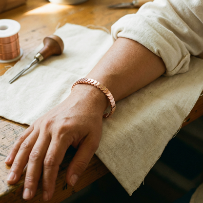 Nora's Tide Copper Bracelet