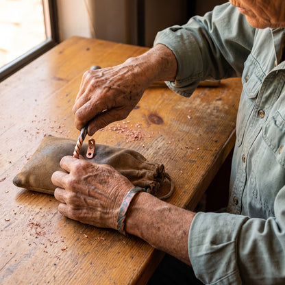 Nora's Bough Copper Bracelet