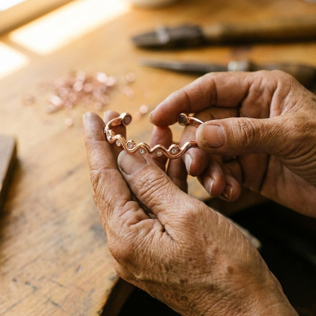 Nora's Lark Copper Bracelet