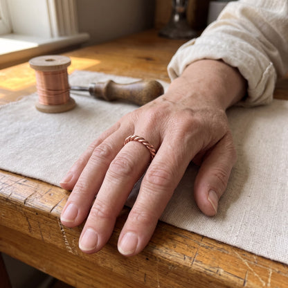 Nora's Copper Tensor Ring