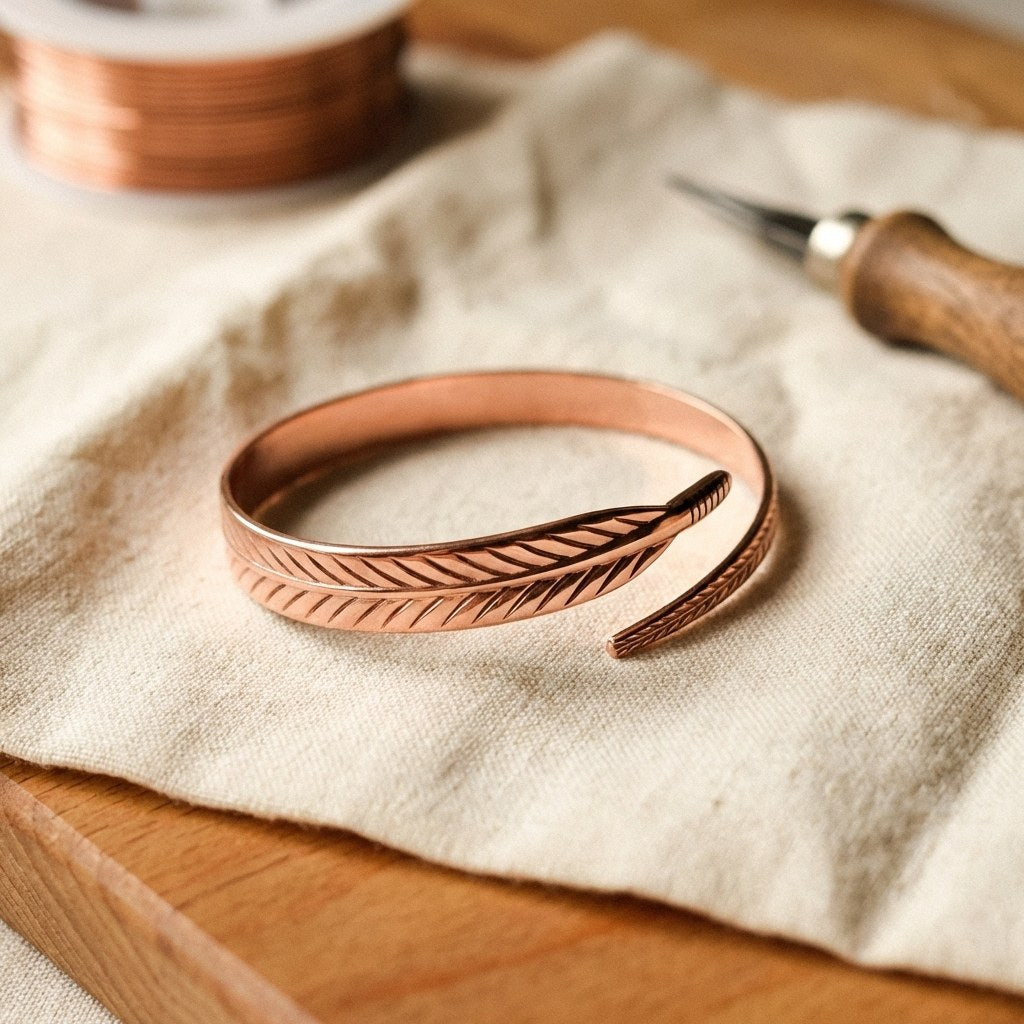 Nora's Root Copper Bracelet