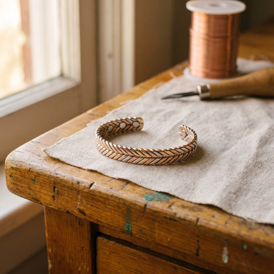 Nora's Copse Copper Bracelet