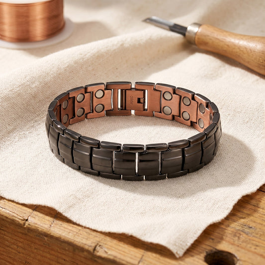 Nora's Ochre Men's Copper Bracelet