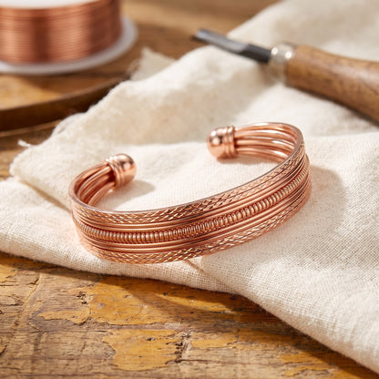 Nora's Bracken Copper Bracelet